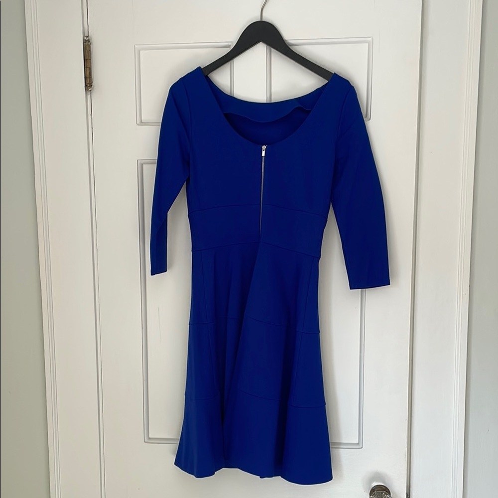 Blue Banana Republic Low Cut back Zip Dress Size 4